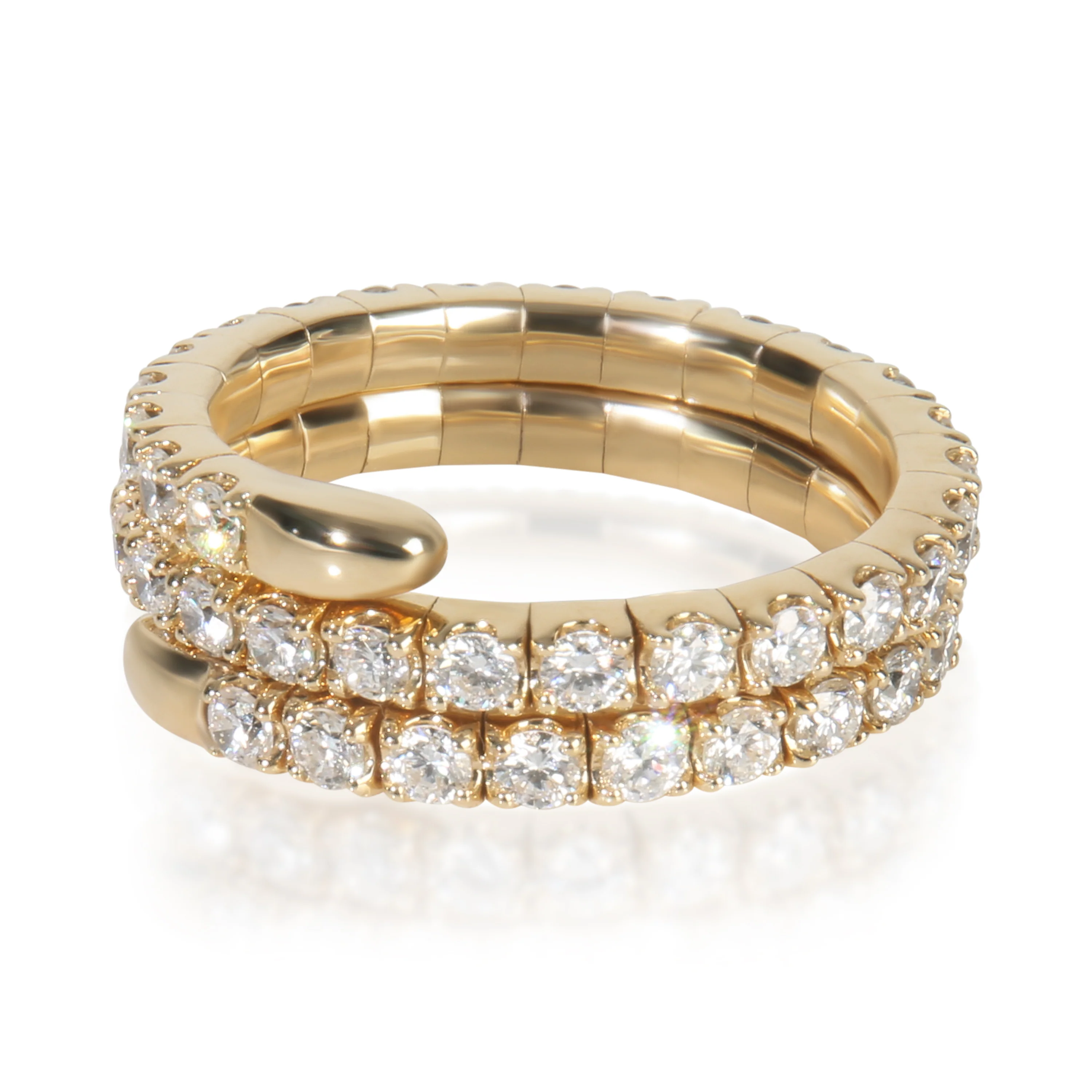 2.04 ctw Yellow Gold Lab-Grown Diamond Ring - Image 2