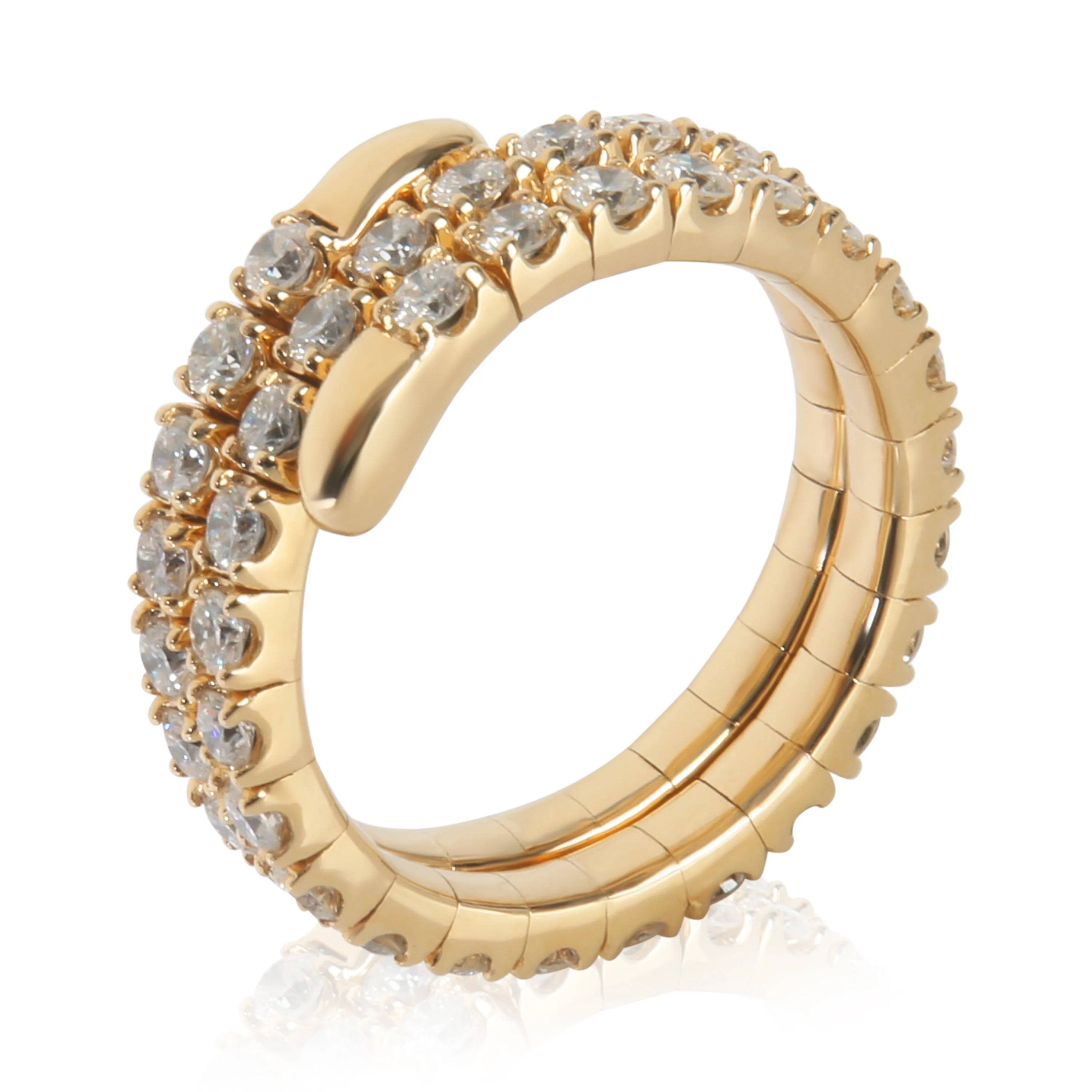 2.04 ctw Yellow Gold Lab-Grown Diamond Ring - Image 5